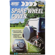 Maypole Black PVC 4x4 Rear Spare Wheel Protection Cover - 28" (710 mm) Diameter Maypole - UK Camping And Leisure