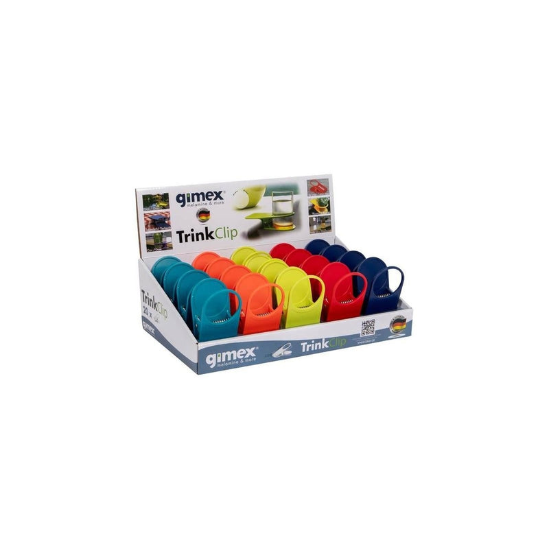 Gimex Drink Clip Display 20 Pieces Gimex - UK Camping And Leisure