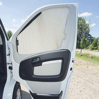 REMIfront IV Left Side Beige Blinds for Fiat Ducato X250 (09/2011-2014)