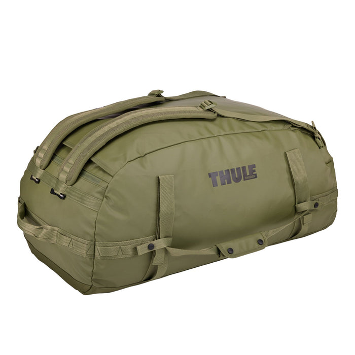 Thule Chasm 90L duffel bag olivine green Thule - UK Camping And Leisure