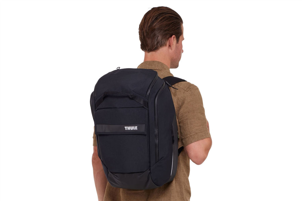 Thule Paramount hybrid bike pannier and backpack 26L black Thule - UK Camping And Leisure