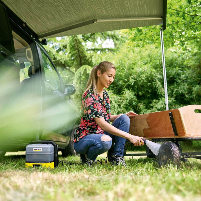 Karcher OC3 Portable Cleaner Outdoor Washing 5 Bar Pressure Karcher - UK Camping And Leisure