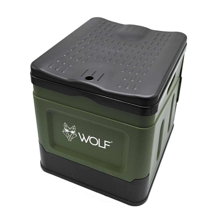 Wolf Outdoors Collapsable Toilet with Waste Bags and Odour Sachets Wolf Outdoors - UK Camping And Leisure