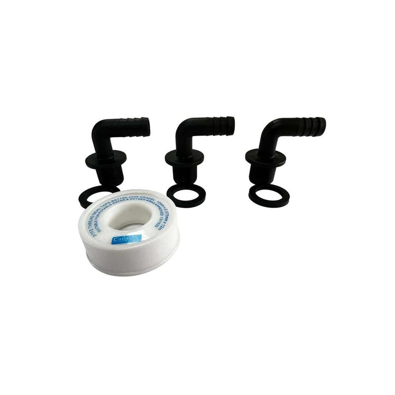Plumbing Kit for Camper Water Tanks 31 Litres Wydale Plastics - UK Camping And Leisure