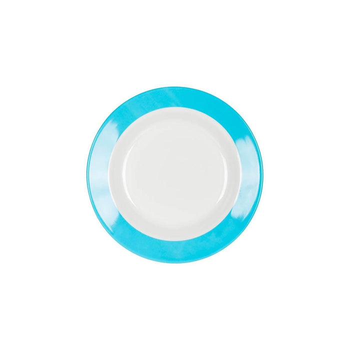 Gimex Colour Line Dinner Plate Rainbow 4 Pieces Gimex - UK Camping And Leisure