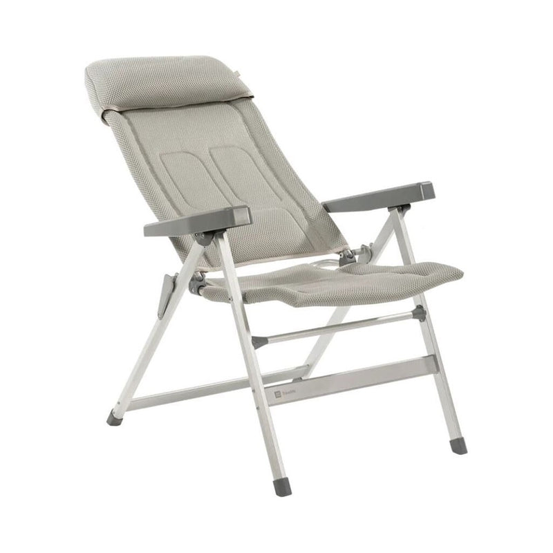 Travellife Lucca Recliner Comfort Cool Grey 2130260 Travellife - UK Camping And Leisure