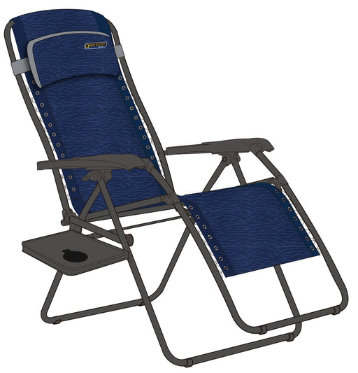 Quest Ragley Pro Relax Camping Caravan Chair with Side Table Quest - UK Camping And Leisure