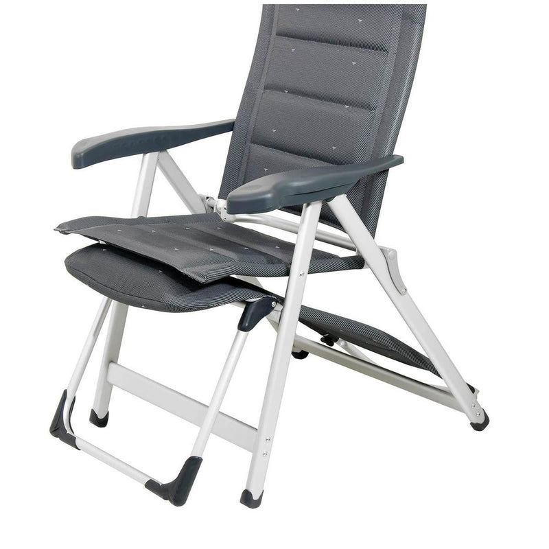 Crespo Footrest R/215 Deluxe Dark Grey Crespo - UK Camping And Leisure