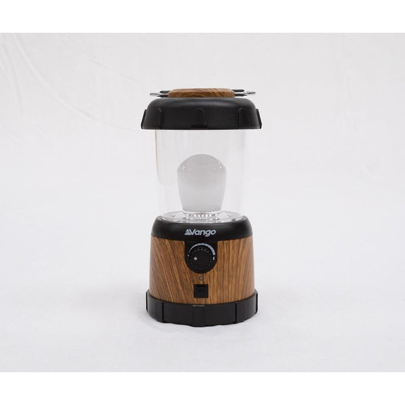 Vango Nova 200 Recharge USB Camping Lantern - Wood Effect Vango - UK Camping And Leisure