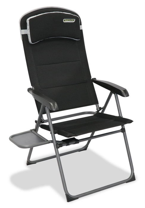 Quest Vienna Pro Recline Camping Caravan Chair with Side Table Quest - UK Camping And Leisure