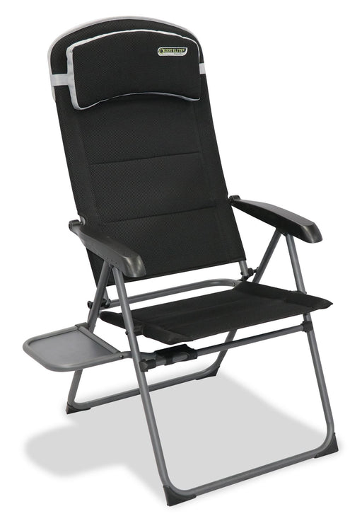 Quest Vienna Pro Recline Camping Caravan Chair with Side Table Quest - UK Camping And Leisure