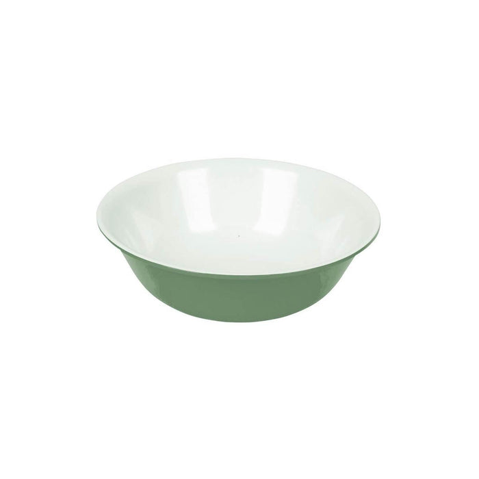 Bo-Camp Tableware Two-Tone Melamine 16 Pieces Green/White Bo-Camp - UK Camping And Leisure