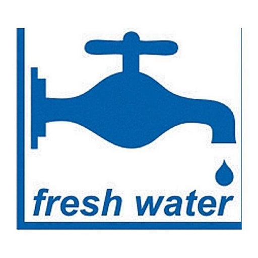 Fresh Water Sticker for Campervans Nova - UK Camping And Leisure