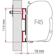 Fiamma Adaptor D 12cm: Hassle Free Accessory Attachment for Your RV Fiamma - UK Camping And Leisure