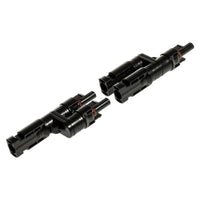 MC4 M/F 2 Way Connectors Dual Pack