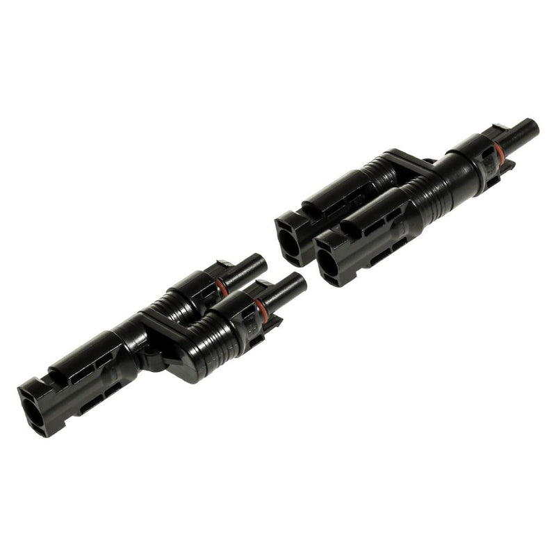 MC4 M/F 2 Way Connectors Dual Pack MC4 - UK Camping And Leisure