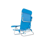 Crespo Beach Chair AL/221 Blue Crespo - UK Camping And Leisure