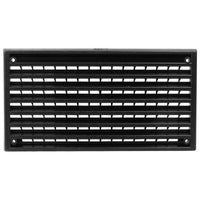 Air Vent 6 3/4 x 3 1/2 Black Plastic for Caravan/Motorhome