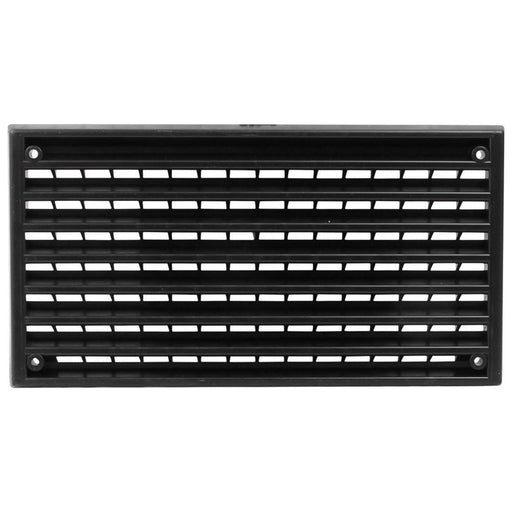 Air Vent 6 3/4 x 3 1/2 Black Plastic for Caravan/Motorhome Nova - UK Camping And Leisure