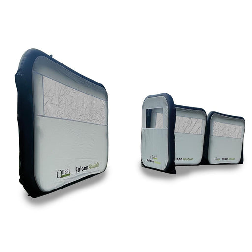 Quest Falcon Pro Airshield Windbreak Door Grey Quest Leisure - UK Camping And Leisure