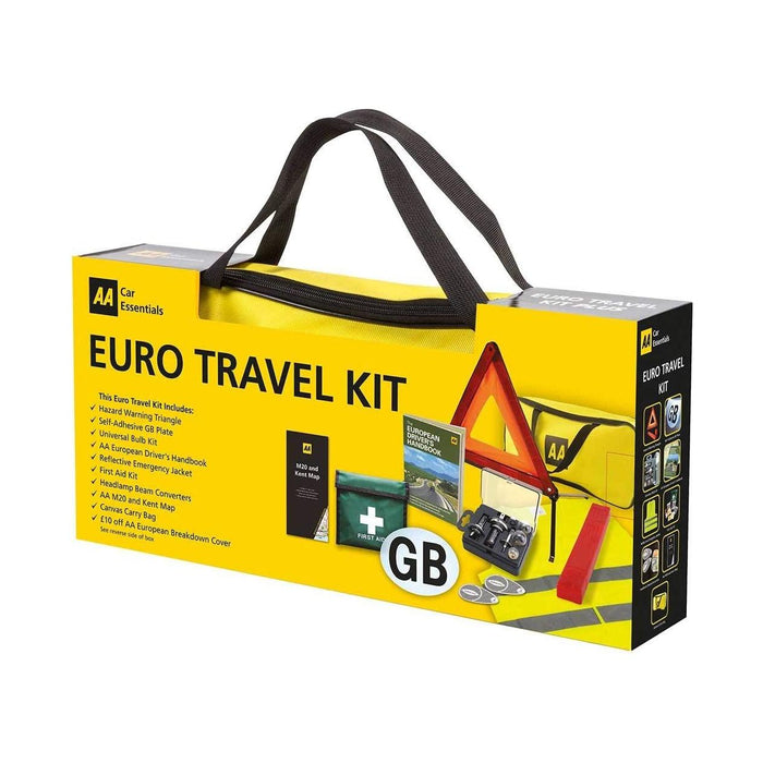 AA Euro Travel Kit Pack European Driving Legal Requirements France Spain Germany AA - UK Camping And Leisure