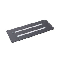 Ceiling Light - Plexi Linear Double Metal Black - 4000K