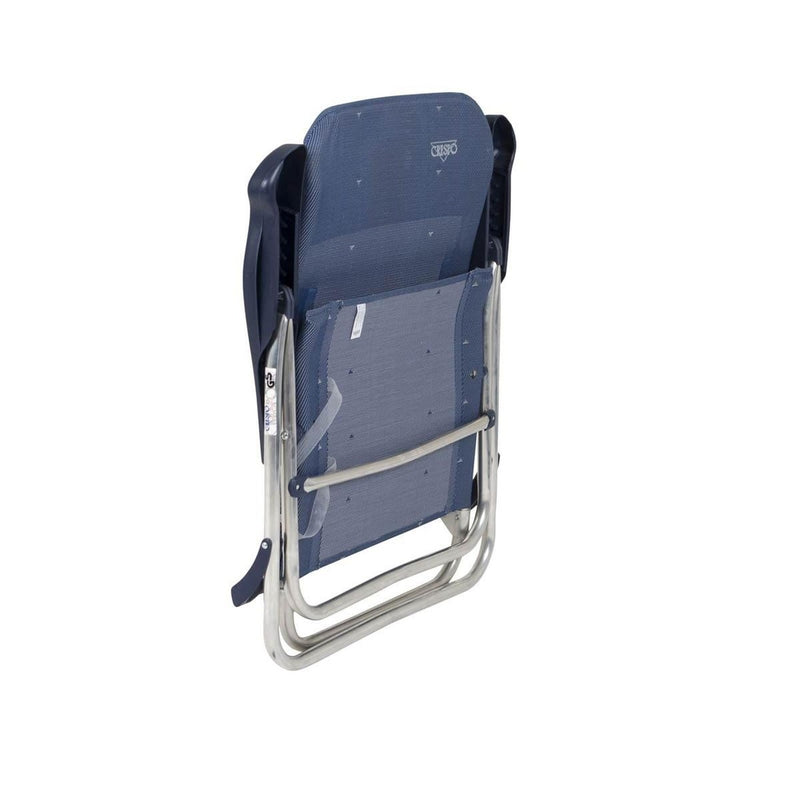 Crespo Beach Chair AL/205 Dark Blue Crespo - UK Camping And Leisure