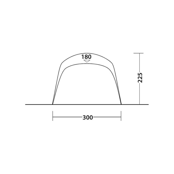 Outwell Lounge Tent Lounge Connector Medium Outwell - UK Camping And Leisure