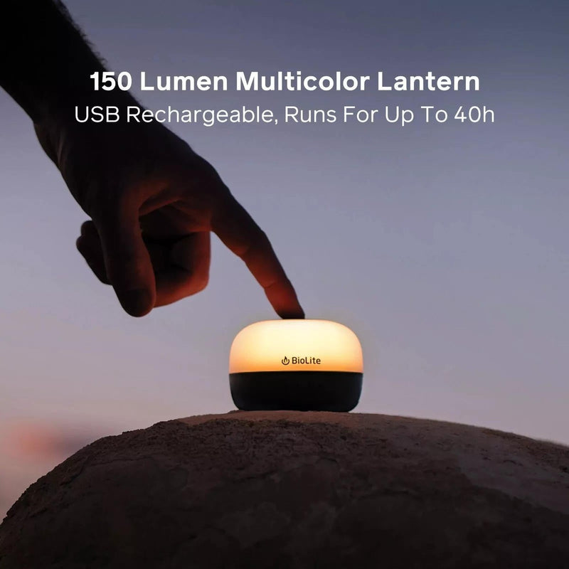 Biolite Alpenglow Mini 150 Lumen USB Camping Lantern Biolite - UK Camping And Leisure