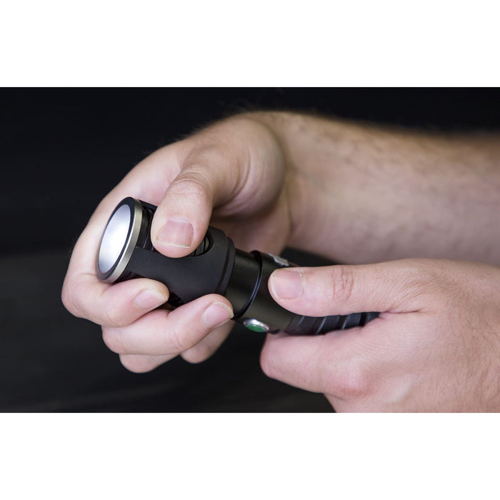 Sealey Aluminium Torch 5W SMD LED Adjustable Focus Rechargeable with USB Port Sealey - UK Camping And Leisure