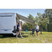 Thule Omnistor 9200 roof awning 4.50x3.00m white frame, fabric - mystic gray Thule - UK Camping And Leisure