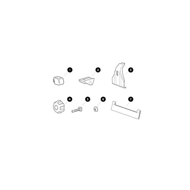 Thule Cover - 95x Rain Gutter Feet Spare Part