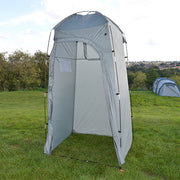 Maypole Portable Shower and Utility Tent, Dark Grey  - MP9515 Travel Shelter for Camping & Outdoors | waterproof, lightweight