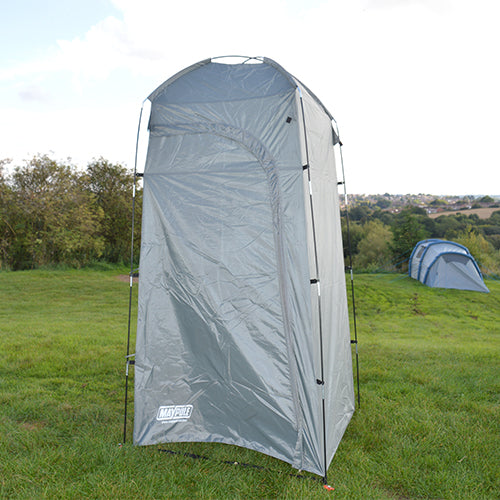 Maypole Portable Shower and Utility Tent, Dark Grey  - MP9515 Travel Shelter for Camping & Outdoors | waterproof, lightweight