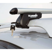 SUP-930D Premium Railing Roof Bar for Cars with Raised Running Rails, Aluminium, Set of 2 - View 8