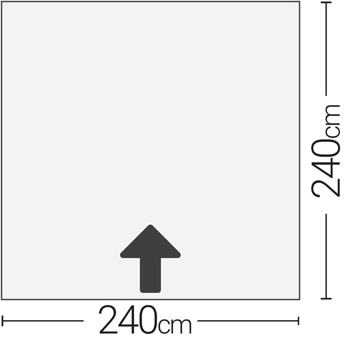Quest Screen House 4 Pro pop up Gazebo (Grey) Quest Leisure - UK Camping And Leisure