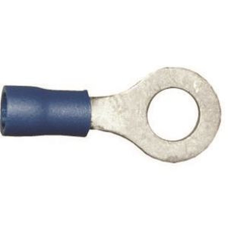 Ring Terminal Blue 6.4Mm (100) Et26 UK Camping And Leisure - UK Camping And Leisure