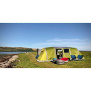 2x Vango Inflatable Donut Flocked Chair Carmine Red Vango - UK Camping And Leisure