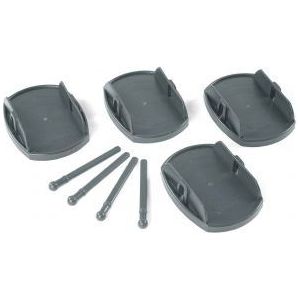 Fiamma Plates Pro (4) Grey 97901-057 Fiamma - UK Camping And Leisure