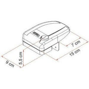 Fiamma Safe Door Frame 3 Grey New 08022-02G Fiamma - UK Camping And Leisure