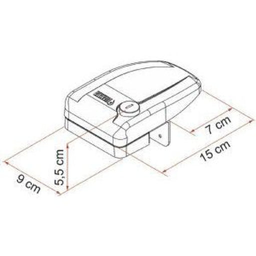 Fiamma Safe Door Frame 3 Grey New 08022-02G Fiamma - UK Camping And Leisure