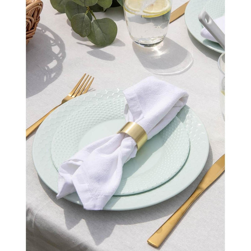 Gimex Cutlery Gold 16 Pieces Gimex - UK Camping And Leisure
