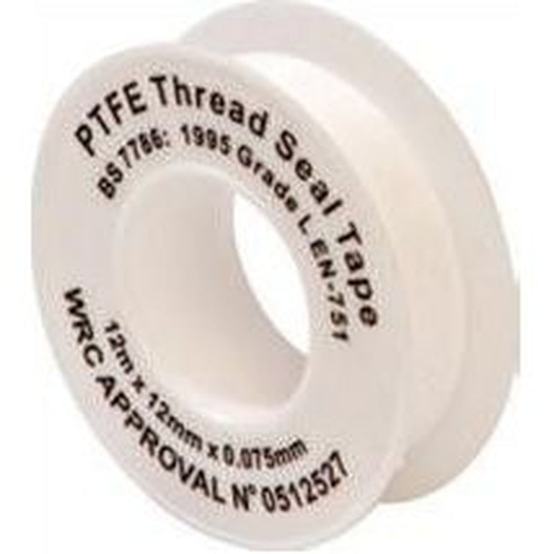 Ptfe Thread Sealing Tape 12Mm X 12M (10) GLU5 UK Camping And Leisure - UK Camping And Leisure