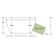 Sunncamp Icon Esteemed Awning Annex - Image 4 of 4 | Awning & Accessories | UK Camping and Leisure