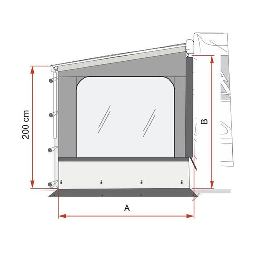 Fiamma Side W Pro Van F45 | UK Camping and Leisure