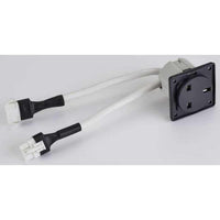 Berker 230V Socket (In & Out Tails)