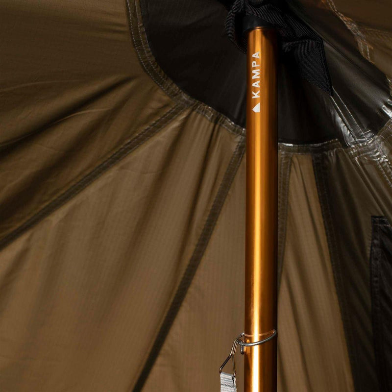 Kampa Pineveil 04 Tent Tipi Style 4 Person Poled Tent - View 9