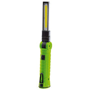 Draper COB/SMD LED Rechargeable Slimline Inspection Lamp, 3W, 170 Lumens, Green Draper - UK Camping And Leisure