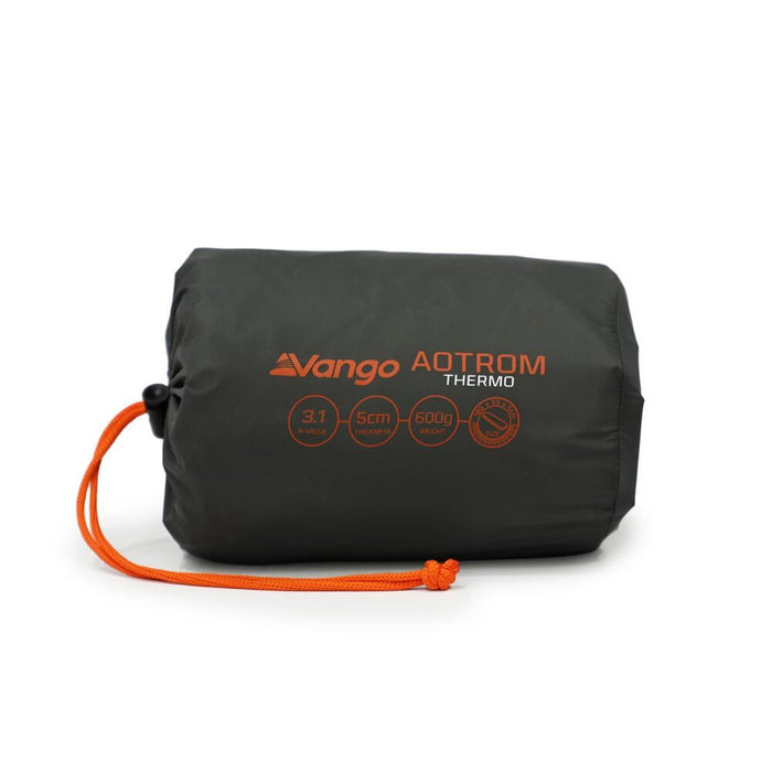 Vango Aotrom Thermo Self inflating Sleep Mat Anthracite Vango - UK Camping And Leisure