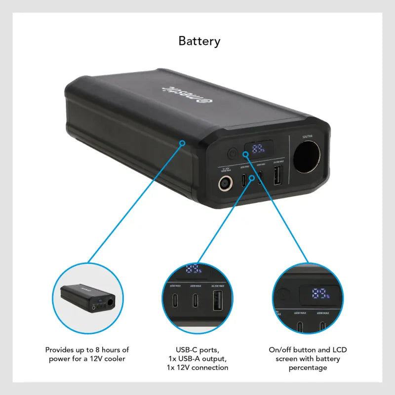 Mestic Coolbox Power Pack